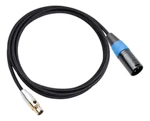 Comprar Mini Xlr De 3 Pines Hembra A Xlr Macho Plug Pro Adaptador De