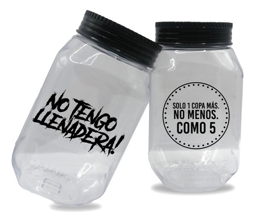 Cilindro Drinking Para Fiestas 600ml (200 Pzs Personalizado)