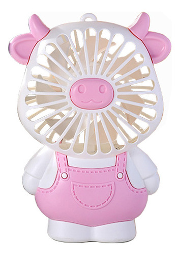 Fan Cartoon Mini Cute Animal Fan Usb Iluminación Pequeño