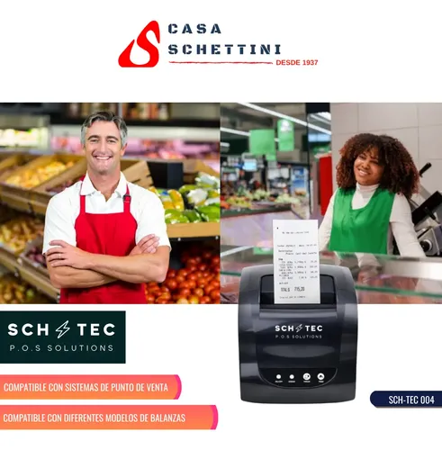 Impresor Para Balanzas Systel Eco 3 Croma Clipse Upa Sch Tec