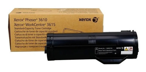 Toner Xerox 106r02732 Original Toner Xerox Phaser 3610 3615