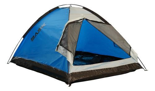 Barraca Camping 2 Pessoas Prova D'água Pu1500 Com Tela Bask