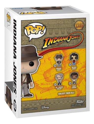 Funko Pop Indiana Jones Figura Coleccionable #1385 Original