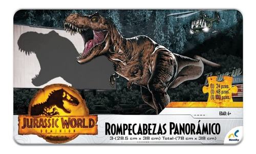 Rompecabezas Dinosaurios Jurassic World T Rex 172 Piezas