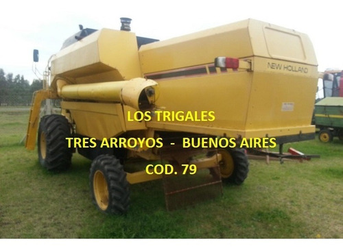 Cosechadora New Holland Tc-57,plataf 23 ,año 1997,m-buena.
