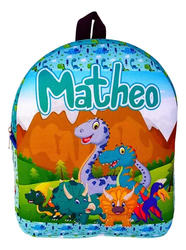 Mochila de dinosaurio para jardin sale