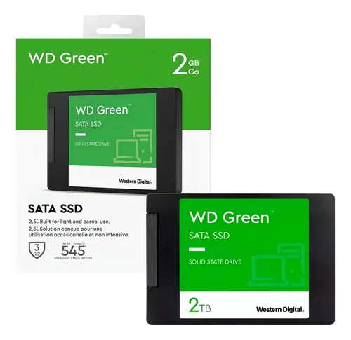 interno Western Digital WD Green WDS100T3G0A 3 1TB negro | Cuotas