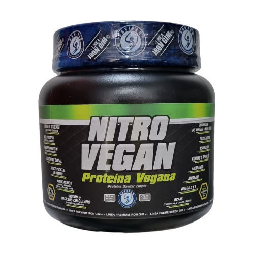 Proteína Vegana Nitro 2.5lbs - Unidad a $105730