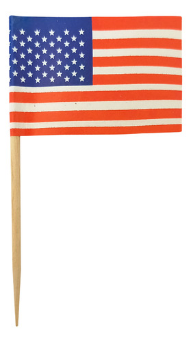 Espeto Bandeira Estados Unidos 100 Un Eua Hambúrguer Festa