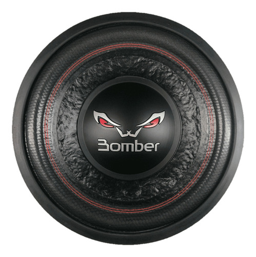 Alto Falante Subwoofer 12 Pol Bomber Bicho Papão 600w 4 Ohms Cor Preto