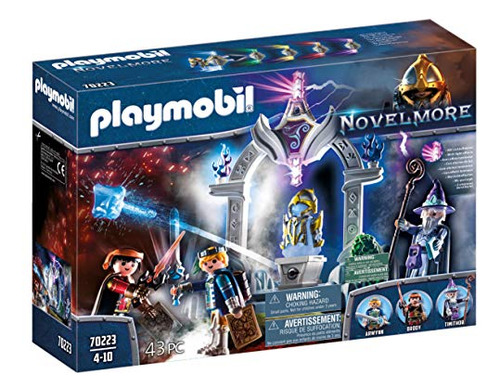 Playmobil Novelmore Templo Del Tiempo Con Wizard Playset