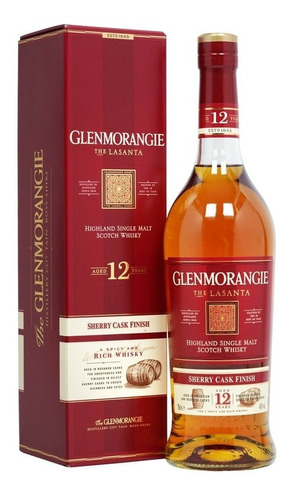 Whisky Glenmorangie Lasanta Single Malt 12 Años 43° 700ml