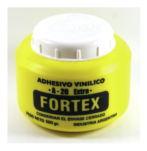 Adhesivo Vinilico/cola Vinilica Fortex 500gr Bulonera Guemes
