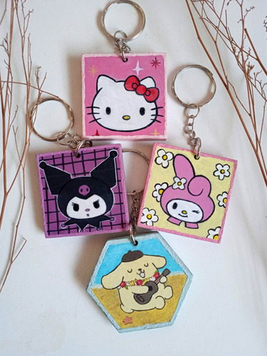 Llavero Sanrio Kuromi Hello Kitty My Melody Kawaii Regalo