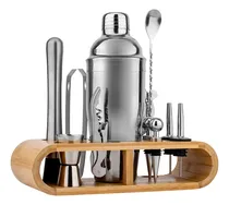 Comprar Set Cocteleria Kit Bartender Barman Profesional Acero Inox