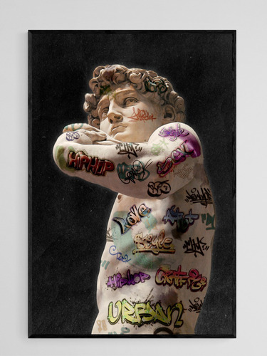 Imagen 7 de 10 de Pinturas De Arte Urbano Colección Estatuas