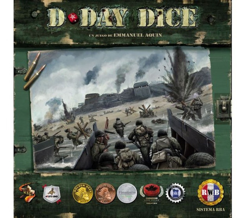 Pack D-day Dice Juego De Mesa En Español - Maldito Games