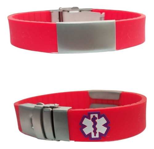 Pulseras Id Slim Doble Color Manilla Id Doble Color Pulsera
