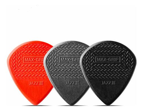 Dunlop Max Grip Jazz Iii Pack 3 Uñetas 1.38mm