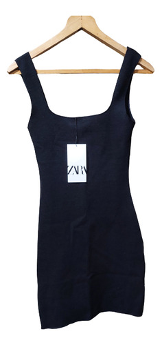 Vestido Strech Zara Nuevo Sin Uso