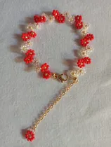 Comprar Pulseras De Flores Con Materiales Goldfield