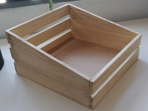 Imagen 4 de 10 de Huacales Cajas De Madera Para Arreglos Bandeja Desayuno Baúl