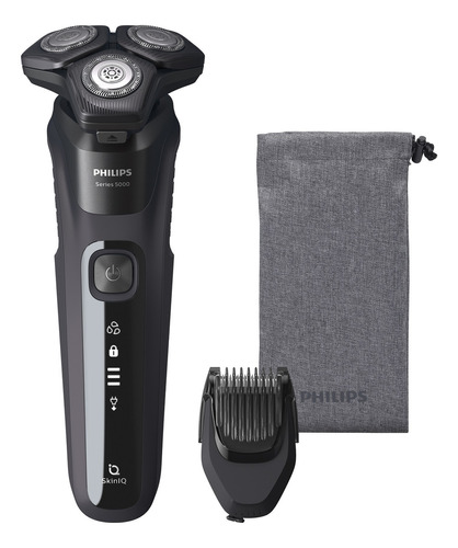 Afeitadora Electrica Wet & Dry Skiniq Philips S5588/17 Color Negro