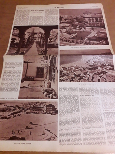 Diario La Prensa Nahuel Huapi Granada 12 Febrero 1967