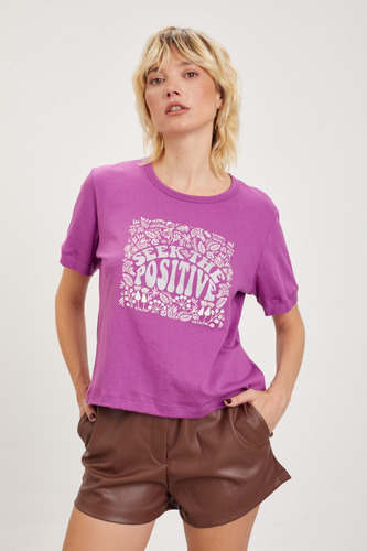 Remera Seek The Positive Rimmel