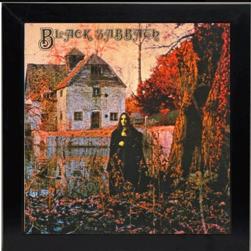 Quadro Lp Black Sabbath Album Quadro Capa Do Disco De Vinil