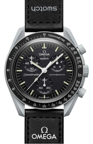 Omega Swatch Mission To The Moon S033m100