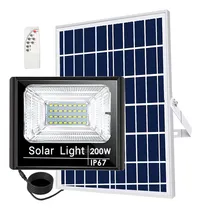 Comprar Reflector Solar Panel Solar Luz Blanca Seguridad Exteriores Color De La Carcasa Negro Color De La Luz Blanco Frío Cubull