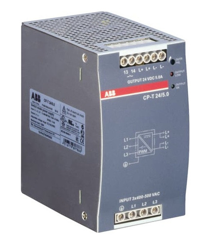 Fuente Alimentacion Abb Trifasica In:340-575vac Out:24vdc/5a