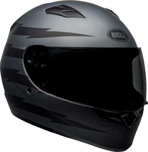 Capacete Moto Bell Qualifier Z-ray Matte Gray Black Cor B05861 - Z-RAY MATTE GRAY BLACK Tamanho do capacete 59-60L(G)