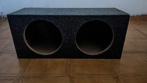 Imagen 5 de 6 de Cajón Para Subwoofer De 10' + Cables De Instalación