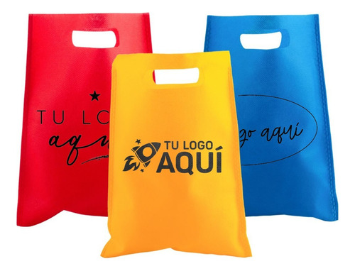 400 Bolsas De Friselina 80grs Personalizadas 20x25cm