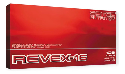 Revex-16 Quemador 108 Caps.- Scitec Nutrition