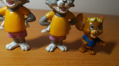 Tom Y Jerry | Hanna Barbera | Set De Muñecos (Usado)