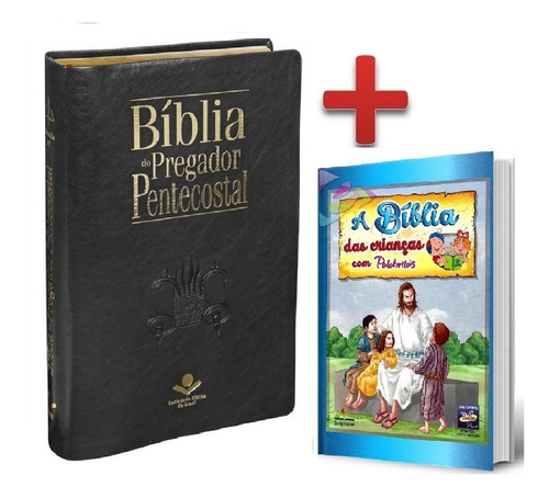 Bíblia Do Pregador Pentecostal Rc + Bíblia Infantil