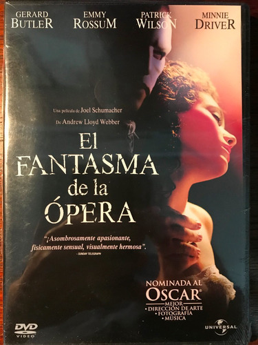 Dvd El Fantasma De La Opera / Phantom Of The Opera (2004)