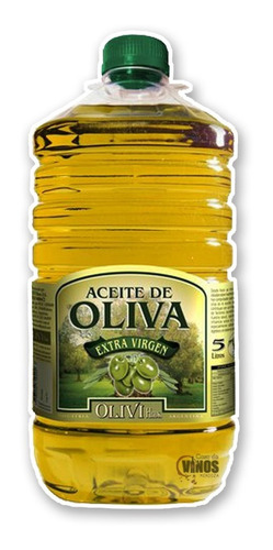 Aceite De Oliva Extra Virgen Por 5 Litros Olivi Hnos