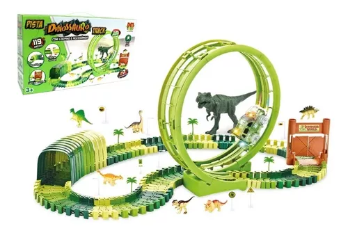 Dinosaur Car Toys Set  Dino Carro Brinquedos para Crianças