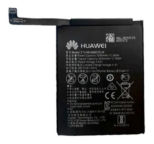 Bateria Pila Huawei Mate 10 Lite / P30 Lite Hb356687ecw