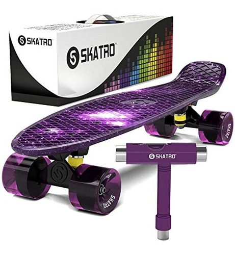 Skateboard Modelo Mini Tablero De Plástico De Estilo Retro
