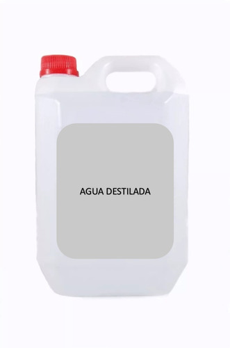 Agua Desmineralizada Destilada X 5 Ltrs Oferta