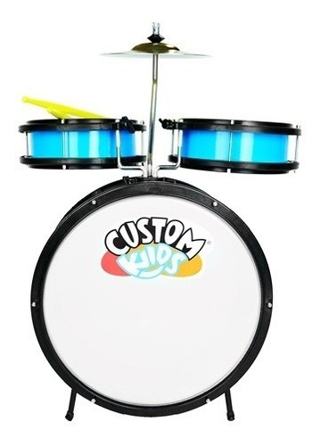 Bateria Infantil Custom Kids Ckdm3-bl