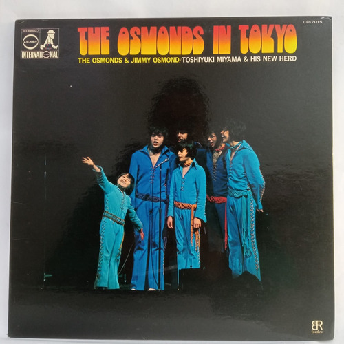 The Osmonds & His The New Herd Live in tokyo Vinilo japones