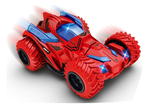 Carro De Fricción 360° Stunt Car Todo Terreno Rojo