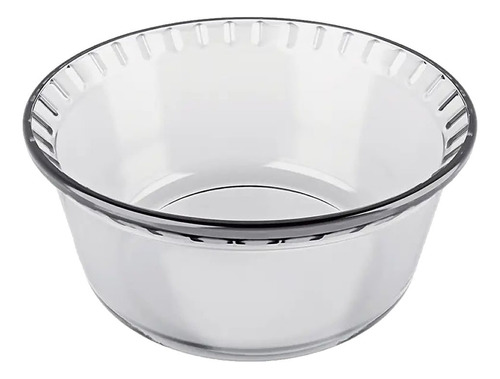 Molde Soufle Marinex Vidrio Bowl Ensaladera Horno 2.4 Litros