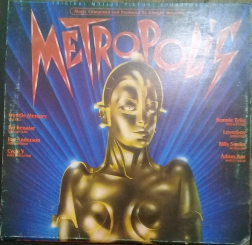 Lp Vinil (vg+) Metropolis Original Motion Picture Soundtrack